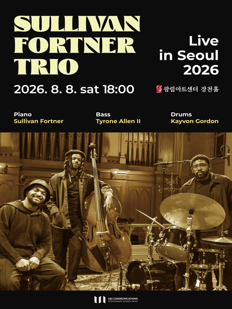 Sullivan Fortner Trio Live in Seoul 2026