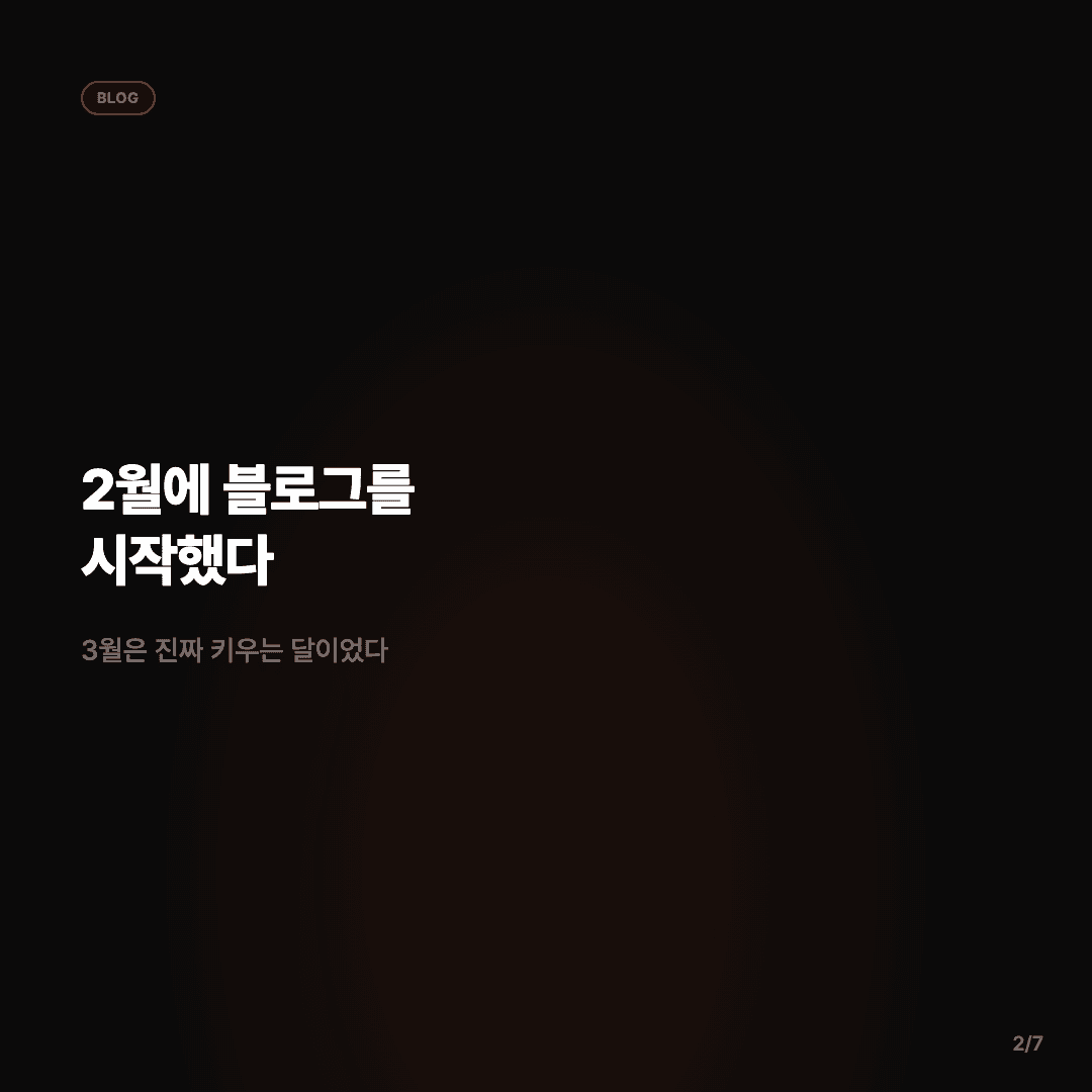 사용자 4배, PR 50개, 서비스 2개 — 1인 개발자의 3월 슬라이드 2/7