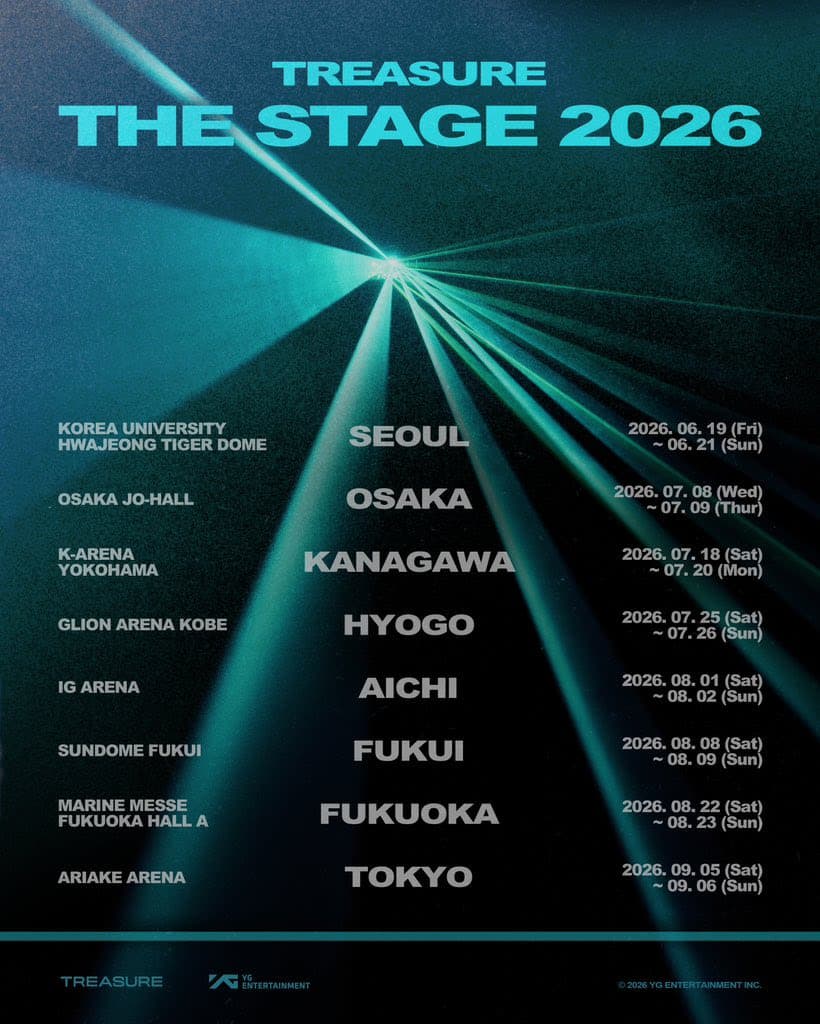 TREASURE THE STAGE 2026 IN SEOUL